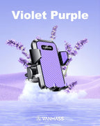 【85+LBS Strongest Suction & Military-Grade Ultimate Car Phone Mount【Patent & Safety Certs】 Cell Holder Truck for Dash Windshield Vent for iPhone 17 Pro Max Automobile Accessory Kits,Purple