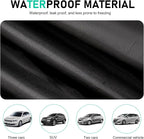 Car Windshield Sun Shade, Foldable Front Windshield Sunshade, 59" x 27.5" 190T Coated Cloth Car Window Covers, Against Snow, Ice, Frost, Dust, Sun, Universal for Most Cars (Silver)