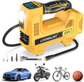 Cordless Tire Inflator Portable Air Compressor Tire Air Pump Compatible With Dewalt 20V Battery - 160PSI Auto Pump with Digital Pressure Gauge for Car Tires, Bicycle, Balloons (Tool Only)