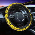 Duck Print Steering Wheel Cover Neoprene Car Steering Wheel Protector Covers Non Slip Universal 15 Inch for Men Women