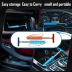 Side Mirror Squeegee, 2 PCS Car Mirror Squeegee, Retractable Car Rearview Mirror Wiper for All Vehicles, Universal Automotive Accessories