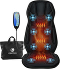 Back Massager with Heat, Vibration Massage Chair Pad, Heated Seat Cushion for Desk Workers, Office Chairs, Couches & Recliners, 8 Motors, 4 Zones, 4 Timer, Gifts for Men Women, Vibration Only