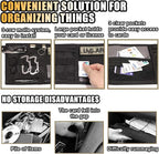 Car Molle Visor Panel Organizer, Car Sun Visor Organizer Tactical Storage Holder Pouch, Nylon Sunshade Pocket with Velcro Strap for Pen Card Sunglass, Visor Accessories for Car SUV Truck