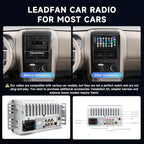 7" Car Stereo Double Din Touch Screen Car Radio Audio Receiver FM Radio Bluetooth Video Remote Control MP5/4/3 Player Android Phone Mirror Link USB/SD/AUX Hands Free Calling with Camera