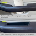 Front Row Door Side Storage Box Compatible with Mercedes-Benz ML-Class GL-Class 2012-2019 / GLE-Class GLS-Class 2017-2019 Armrest Phone Container Door Organizer Handle Pocket ABS Tray Insert