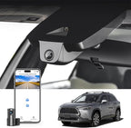 Front 4K & Rear 1080P Dash Cam for Toyota Corolla Cross 2022 (Model B) | & Corolla Cross Hybrid 2022, LE L XLE etc, Integrated OEM Look, 2160P UHD Video, Built-in WiFi & APP, GPS, 128GB Card