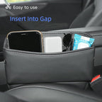 Car Seat Side Pocket Organizer Car Pocket Pouch for Seat, Door, Console, Car Seat Gap Filler Organizer Multifunctional Car Organizer Accessories for Phone Sunglasses Keys Cards (Large)