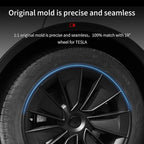 Wheel Cover for Tesla Model Y(2020-2024) 4PCS Hubcaps for Tesla Wheel Cover Model Y 19inch Knife Rim Full Cover Hubcaps Accessories (Knife Style, 19 inch)