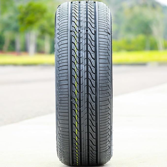 Eco Plush All-Season Passenger Car Touring Radial Tire-195/60R16 195/60/16 195/60-16 89V Load Range SL 4-Ply BSW Black Side Wall UTQG 400AA