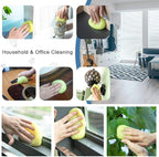 Car Cleaning Gel Putty - Reusable Keyboard Cleaner Slime for Car, Keyboard, Dust - 5 Pack (Yellow)