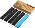 Upgraded Wheel Weights 1/2oz, 0.5oz, Black - 24PCS Adhesive Stick on Wheel Weights, 12oz/Box, Perfect for Cars/Trucks/SUVs/Motorcycles