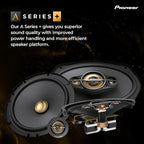 A-Series Plus TS-A1081F 4” 2-Way Speakers (Pair) – 230W Max, Balanced Sound + Smooth Treble, Enhanced Bass, Great Stock Replacement