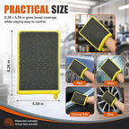 Clay Mitt for Car Detailing, No Scratch Reusable Magic Clay Bar Glove, Microfiber Auto Cleaning Supplies for Removing Debris from Paint, Glass, Wheels, Windshield(Yellow)