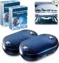 Anti-Freeze Electromagnetic Car Snow Removal Device, 2026 New Solar Car Interference Antifreeze Instrument, Easy Set up Defroster for Car Windshield, Universal Fit for All Vehicles-2pcs