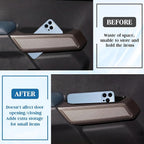 1797 2PCS Front Door Handle Storage Box fit for Ford Bronco 2021 2022 2023 2024 2025 2026 Accessories Car Pocket Organizer with Anti-Slip Black ABS Plastic (Not for Sport)