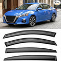 2019-2026 Tape-On Rain Guards for Nissan Altima Side Window Visor Deflectors Extra Thick Vent Shades S SR SV SL L34 2019 2020 2021 2022 2023 2024 2025