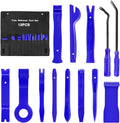 13PCS Nylon Trim Removal Tool Set for Bumper Fastener Rivet Clips Car Clip Panel Audio Video Dashboard Dismantle Blue
