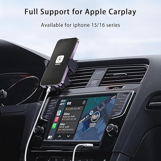 Apple CarPlay Cable for iPhone 17/16/15 Pro Car Charger, USB A to USB C Cable Charging Cord for iPad Pro/Air 10th/5th Gen/Max Plus