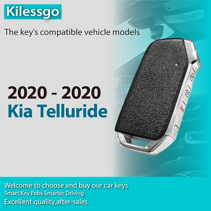 Replacement for 2020 Kia Telluride Key Fob TQ8-FOB-4F24 434MHz 4 Buttons