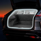 Car LED Strip Lights - Trunk Cargo Ambient Lighting, White 6000K, 118.11 inches Flexible Cuttable LED Light Strip, Easy Install, Waterproof, Universal Fit for Car Trunks, SUVs, and Vans