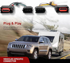 4 Pin Trailer Wiring Harness Kit 56009 Vehicle Standard 4 Way Connector Custom for 2007 2008 2009 2010 2011 2012 2013 Jeep Grand Cherokee Simple Fit Tow Hitch Harness