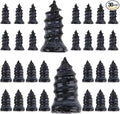 30 PCS Tire Repair Screws, Vacuum Tire Plug Kit Spiral Rubber Nail, Tire Plugs Screw Type Fast Tool Self Screw in Tire Plugs, Tire Repair Kit for Car, Truck, Motorcycle Tire Puncture Repair