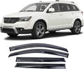 Tape-On Window Visors Deflectors Rain Guards 4 Piece Set ‎Compatible with 2008-2016 Dodge Journey 94072