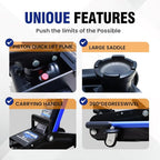 ANTPOWER 2 Ton Floor Jack,with Wheels for Secure Lifting,Fast Lift Floor Jack, Quick Lift Pump for Sport Utility Vehicle,Providing Stable Support for Various Cars (2.0T)