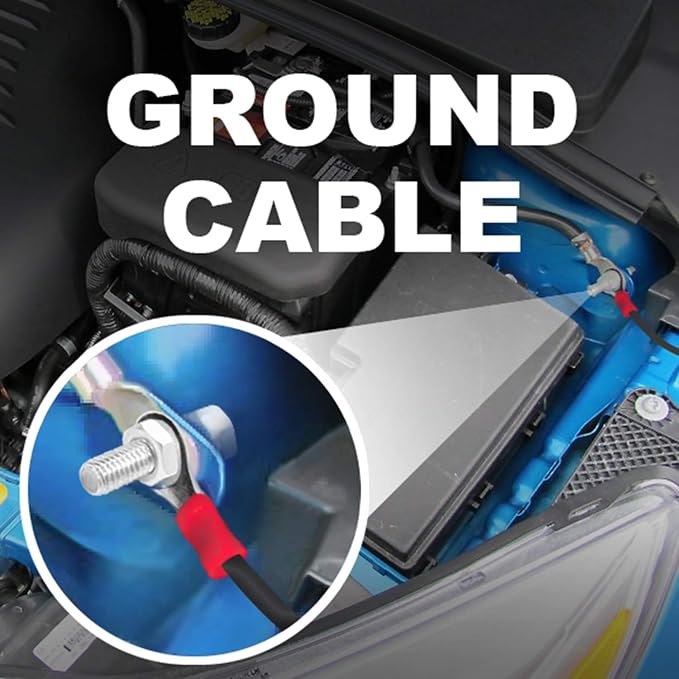 KIT10 4 Gauge Amplifier Installation Wiring Kit - A Car Helps You Make Connections and Brings Power to Your Radio, Subwoofers Speakers