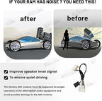ANC-CH01 Factory ANC (Active Noise Cancelation System) Module Bypass Harness Adapter for Select Chrysler, Jeep, and Ram Vehicles Add Aftermarket Amplifier Subwoofer to Non Factory Amp System
