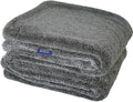 1-Pack Double-Sided Microfiber Towels for Cars Gray 26.8 x 32.3 in | Dual-Sided Design, Ultra Absorbent, Scratch-Free, Streak-Free Finish, Machine Washable