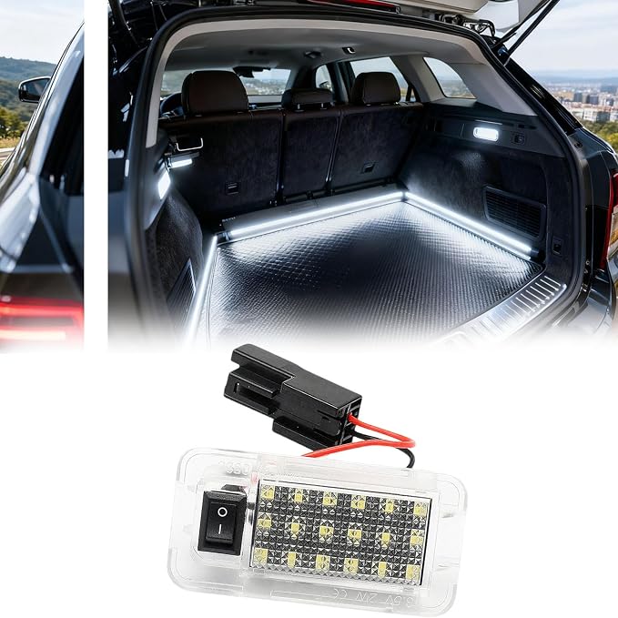 LED Luggage Compartment Light Fits for Toyota RAV4,Trunk Ceiling Lights Lamps,Decorative Atmosphere Lamp,Interior Replacement LED Lights Lamps,Car Accessories (for Toyota RAV4 2019-2021)