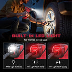 Tire Inflator Portable Air Compressor Compatible With Milwaukee 18V Battery, 150PSI Air Pump Cordless Tire Pump Digital Pressure Gauge, Tire Inflator for Car, Bike, Motorcycle (Tool Only)