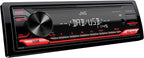 KD-X182BT Bluetooth Car Stereo w/USB Port – AM/FM Radio, MP3 Player, High Contrast LCD, 50 Watts, Detachable Face Plate – Single DIN – 13-Band EQ