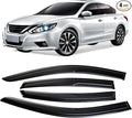 Window Visors Rain Guards Deflector 4 Piece Set Designed for 2013-2018 Nissan Altima 94861