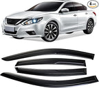 Window Visors Rain Guards Deflector 4 Piece Set Designed for 2013-2018 Nissan Altima 94861