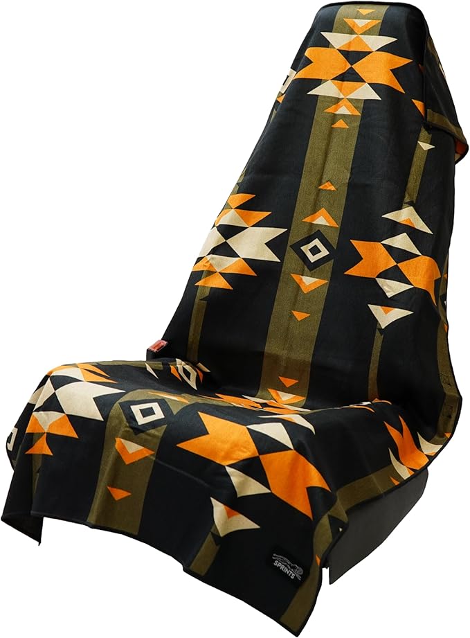 Athletic Running Towel, Full-Sized, Car Seat Cover - Performance Microfiber (Steppes Frontier)
