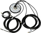 5-in-1 Professional Low-Profile MIMO LTE + Wi-Fi + GPS Screw Mount Combination Vehicle Antenna Compatible with Cradlepoint, Digi, Peplink and Other Modems/Routers (ANT-500-221)