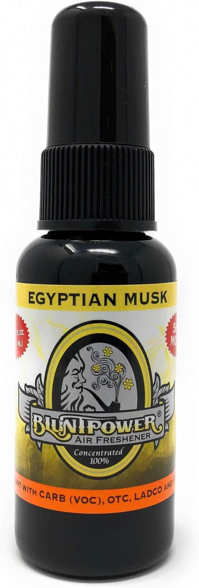 (Egyptian Musk, 1 Pack) Concentrated Air Freshener for Room and Car Spray - Oil-Based Diffuser Spray Bottle - Long-Lasting Bathroom Spray, Car Freshener, & Odor Eliminator Spray