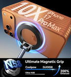 【Newest Vacuum Magnetic Phone Holder for Car Phone Holder Mount【Movable Vacuum Suction】Magsafe Car Mount Cell Phone Holders for Your Car Accessories for Women Men for iPhone 17 16-Carbon Fiber