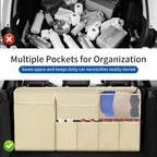 Car Trunk Organizer Backseat Hanging Organizer with Storage Pockets for Subaru Crosstrek, Forester, Outback, Ascent 2000-2024 2025 Car Accessories