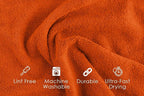 Microfiber Cleaning Cloths (Value Pack of 48) - Size 16 x 16 Inches, Highly Absorbent Cleaning Rags, Lint Free, Reusable and Washable, Microfiber Towels for Cars