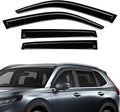 Rain Guards Compatible with Honda HRV 2023 2024 2025 2026, Tape-on Durable Side Window Sun Wind Deflectors, 2023-2026 HRV Rain Guard Black 4 PCS
