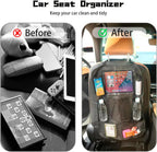 Backseat Car Organizer — Storage Bag with Tablet Holder