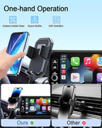 PZK Car Phone Holder for 2022-2026 Chevy Silverado/GMC Sierra 13.4'' Screen | Auto Lock Chevy CellPhone Mount 360° Rotation Hands-Free Silverado LT/RST/ZR2/LTZ/LT Trail Boss/High Country Accessories