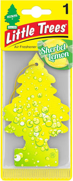 Air Freshener Tree MTR0073 Sherbet Lemon Fragrance for Car Home Boat Caravan - Single Pack