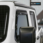 in-Channel Incredibly Durable Rain Guards for Jeep Gladiator 2020-2026,Original Window Deflectors,Vent Deflector,Vent Window Visors,Truck Accessories,4pcs-620202
