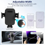 Car Phone Holder Fit for Toyota Tacoma 2024 2025 2026 W/Dash Tray Storge Box Organizer, Cell Phone Mount for Tacoma Accessories 14 inch Touch Screen 360 Degree Rotation (Not Fit 8 inch)