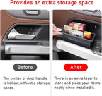 Door Organizer Tray Compatible with 2020-2025 Mercedes Benz GLB X247, 2 Pcs Door Handle Pocket Storage Box Insert for GLB 250 2020 2021 2022 2023 2024 2025