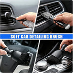 21PCS Car Detailing Kit Interior Cleaner - with Handheld Car Vacuum, Windshield Cleaning Tool, Detailing Brushes, Car Cleaning Supplies Kit for Women Men (Blue)